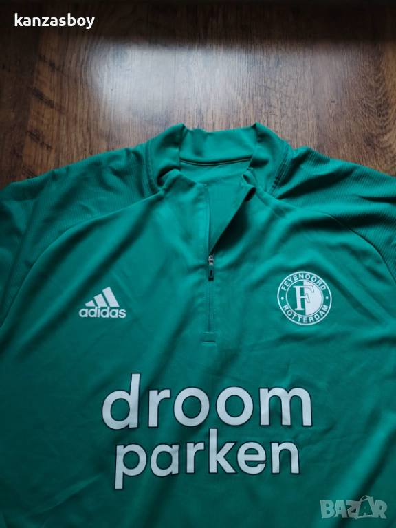 ADIDAS feyenoord 2020-21 track jacket - мъжка футболна блуза 2ХЛ, снимка 1