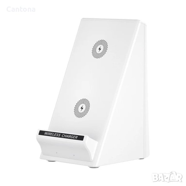 15W бързо безжично зареждане зарядно с държач за писалки , снимка 1
