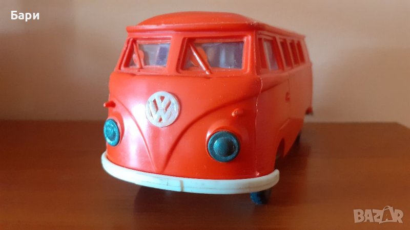 Рядка стара пластмасова играчка VW VOLGSWAGEN T1, снимка 1