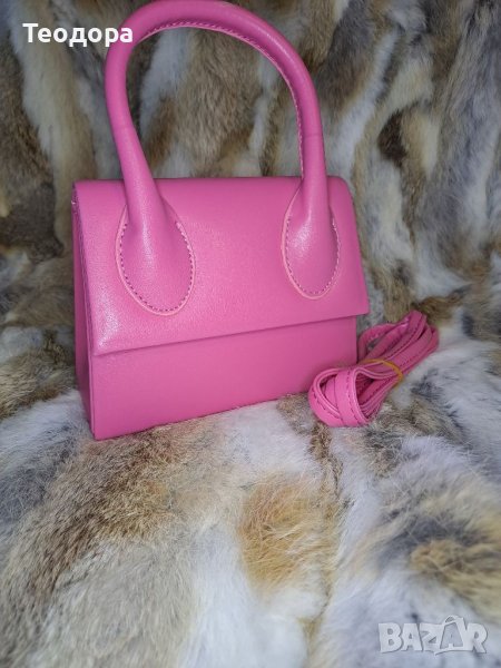 Розова чанта , снимка 1