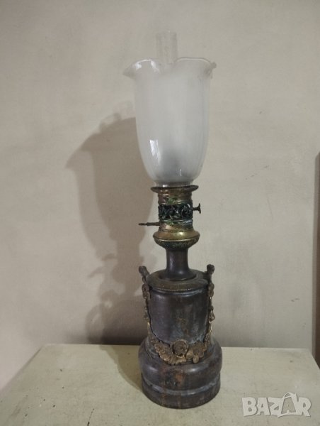 Стара газова (газена) лампа, снимка 1