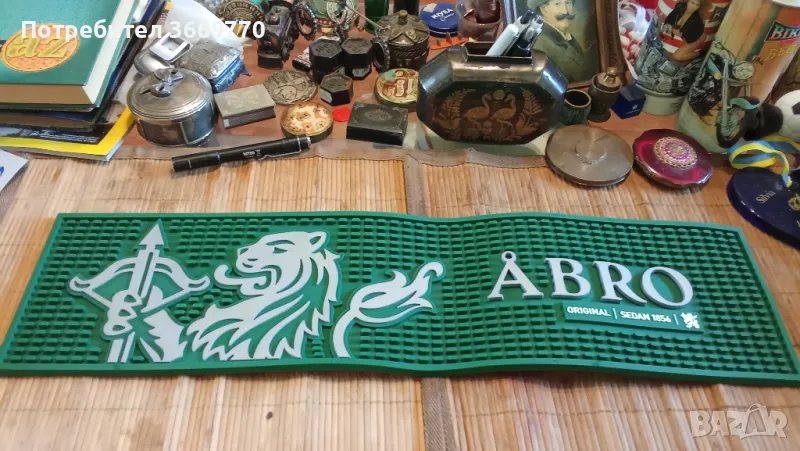 Колекционерска подложка гумена бирена, снимка 1