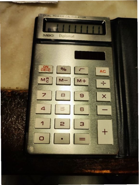 Стар калкулатор MBO Diplomat. в Колекции в гр. София - ID35715365 — Bazar.bg