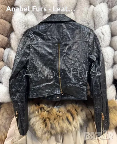 Нова колекция вталени якенца от естествена кожа, снимка 8 - Якета - 49134602