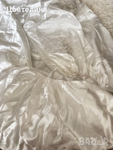 Вискозен чаршаф наподобяващ сатен , снимка 3 - Спално бельо - 52687676