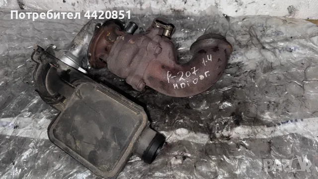 Турбо компресор за Peugeot 207 - KC5013298703156 / 54359710009