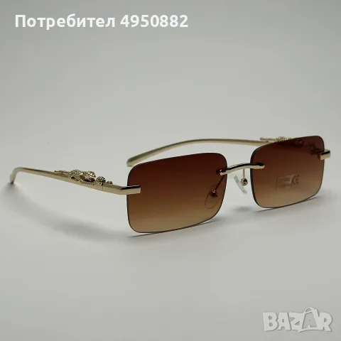Слънчеви очила La Phanthere нови, черни и кафяви, UV400 защита Унисекс, снимка 5 - Слънчеви и диоптрични очила - 56161903