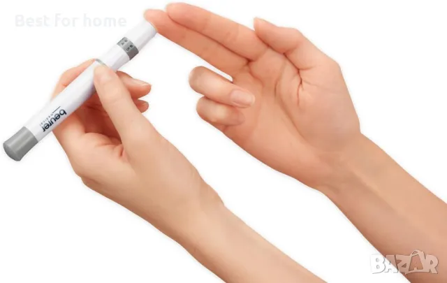 Глюкомер Апарат за кръвна захар Beurer GL 40mg/dl, снимка 8 - Уреди за диагностика - 47467893