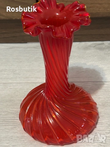 Винтидж френска ваза , снимка 2 - Вази - 53412193