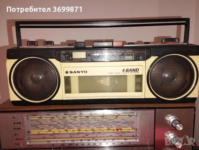 Радиокасетофон Саньо.