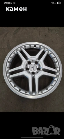 Оригинални двукомпонентни AMG  джанти 19 цола 4бр еднакви  Мерцедес Е CLS SL класа W211 W219 W230 