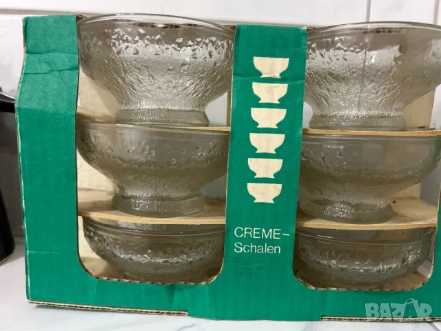 Красиви чаши/ купи от Германска Демократична  Република, оригинално опаковани, снимка 3 - Чаши - 47730656