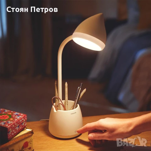 Настолни LED лампи Philips Hat DSK213, снимка 2 - Настолни лампи - 50508166
