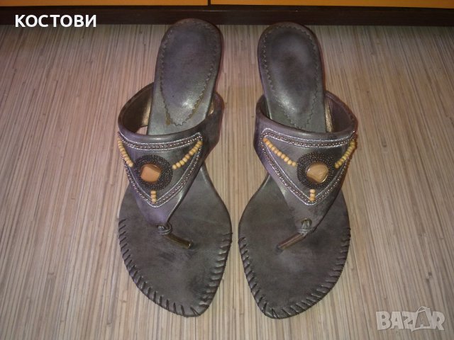 ДАМСКИ ЧЕХЛИ на ток, номер 38, снимка 4 - Дамски обувки на ток - 40195219