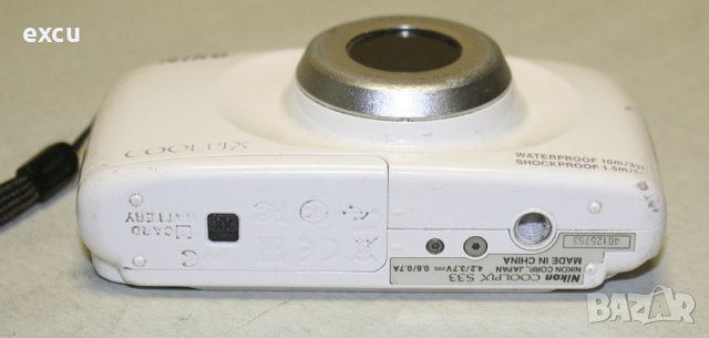 Подводен апарат Nikon S33, снимка 4 - Фотоапарати - 41547637