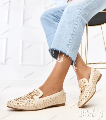 Дамски мокасини с шипове Lea, 3цвята , снимка 18 - Дамски ежедневни обувки - 50960107