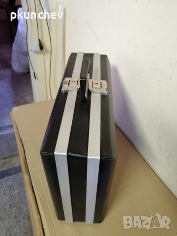 Ретро, българско дипломатическо куфарче, двойно, снимка 4 - Куфари - 41777768