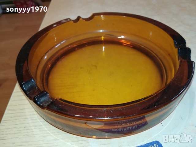 ГОЛЯМ МАСИВЕН ПЕПЕЛНИК 20СМ ОТ ГЕРМАНИЯ 0303241200, снимка 4 - Антикварни и старинни предмети - 44583121