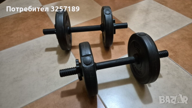 Комплект дъмбели - 2 бр. по 3 кг.