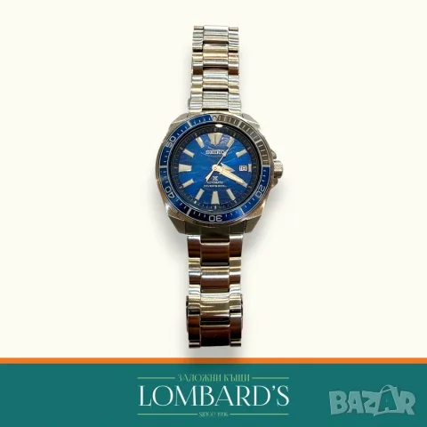 Часовник Seiko Prospex Diver's Samurai Save the ocean special edition 200m Automatic 44mm, N: 41648, снимка 2 - Мъжки - 55734973
