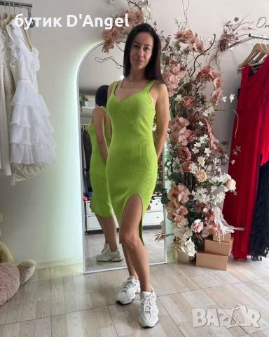 Рокля от стегнат рипс 5 цвята , снимка 5 - Рокли - 50537948