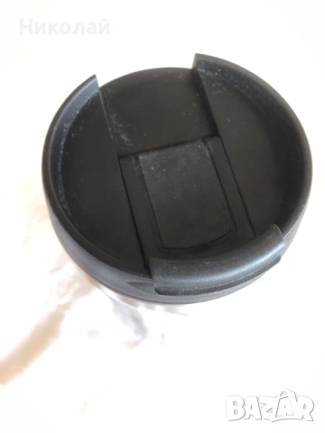 Термо чаша / Чаша за път / Travel mug / Термос Mickey Mouse – Disneyland Paris, оригинален, 450 мл , снимка 11 - Чаши - 53665208