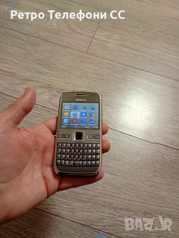 Nokia E72 Бг меню Нова батерия Запазен, снимка 2 - Nokia - 53576465
