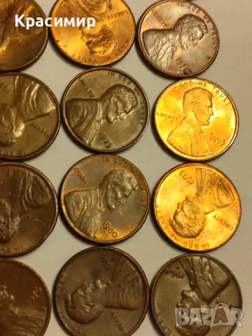 1 Цент 1964-1993 г., снимка 7 - Нумизматика и бонистика - 51160920