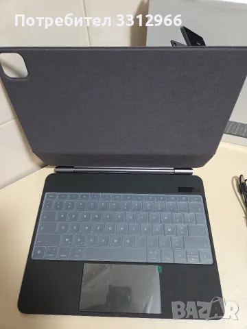 Калъф с клавиатура за iPad Air 13 инча (M2-2024) и iPad, снимка 2 - Калъфи, кейсове - 55962533