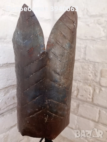 Стара лампа от ковано желязо, снимка 8 - Антикварни и старинни предмети - 52675995