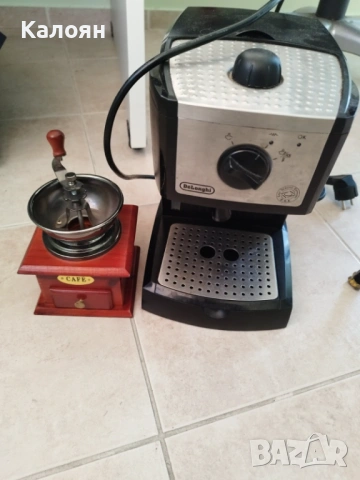 кафе машина Delonghi И МЕЛАЧКА Е НОВА
