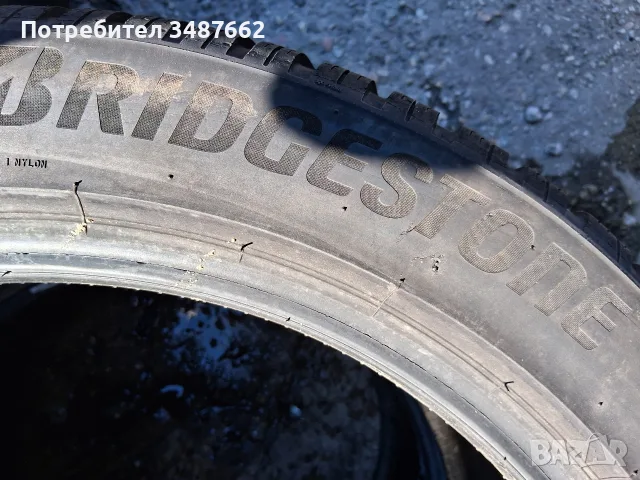 315 40 21 BRIDGESTONE 2бр зимни дот 2022г , снимка 4 - Гуми и джанти - 56246343