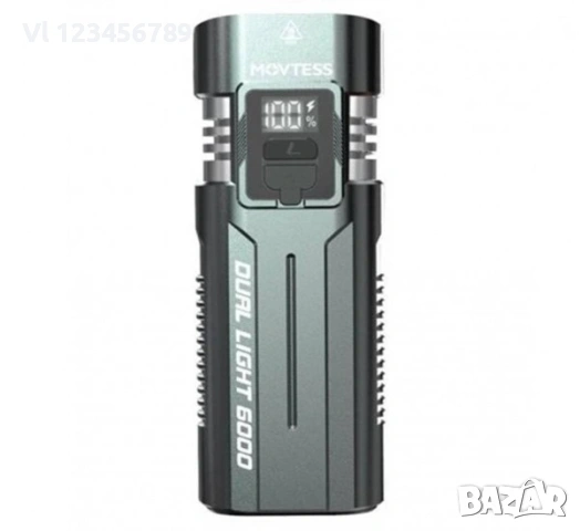 LED фенер за велосипед SM-220, фар за колело, акумулаторен, дисплей, 4 режима, IP43, 10W, снимка 2 - Къмпинг осветление - 53807163