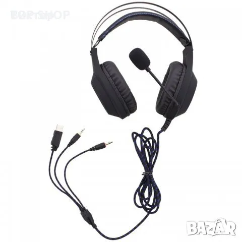 Геймърски слушалки за PS4 Battletron Gaming-Headset, снимка 3 - Аксесоари - 48657228