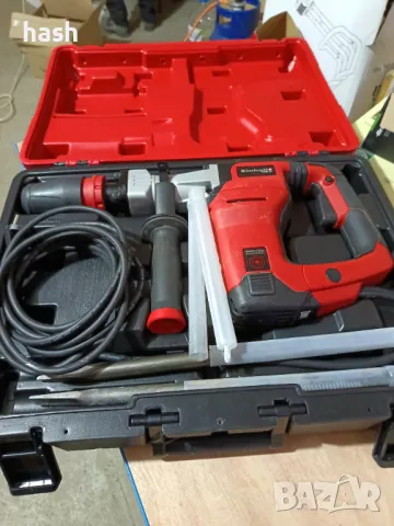 Електрически къртач Einhell TE-DH 12, 1050 W, SDS-Max, 12 J, с куфар, снимка 3 - Други инструменти - 48956603