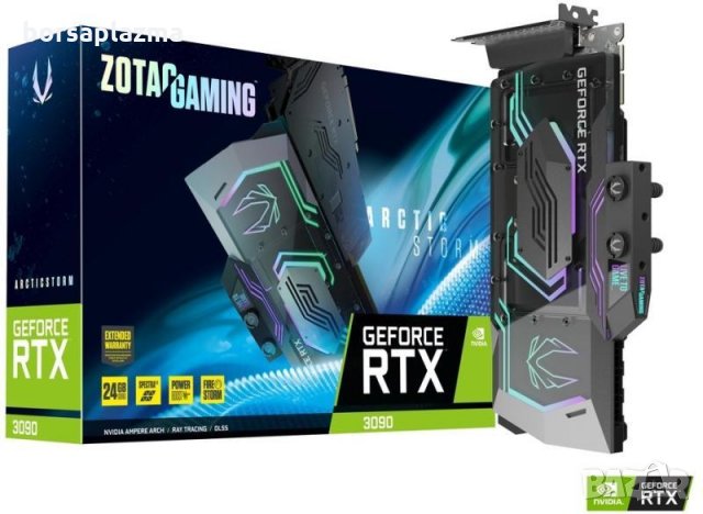 ZOTAC GAMING GeForce RTX 3090 ArcticStorm, снимка 1