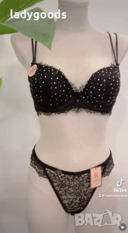 Комплект от сутиен и бикина.Модел 016., снимка 9 - Бельо - 53698249