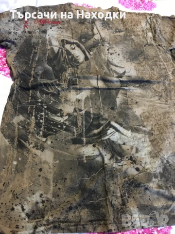 Мъжка тениска с бамбук Affliction Bamboo EXTASY S Small, снимка 2 - Тениски - 50872758