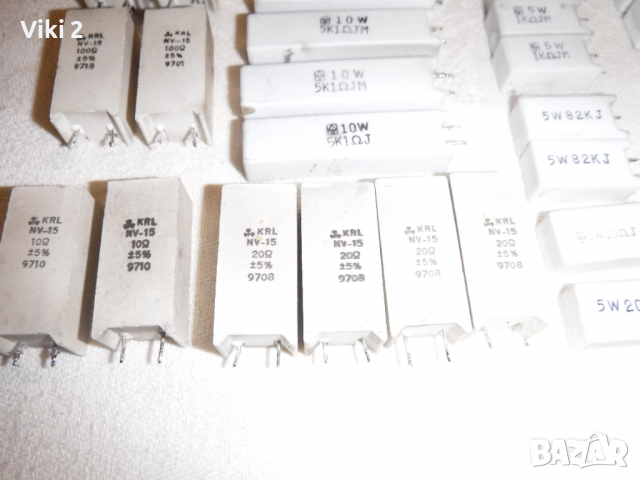 Мощни керамични жични съпротивления, снимка 3 - Друга електроника - 36490456