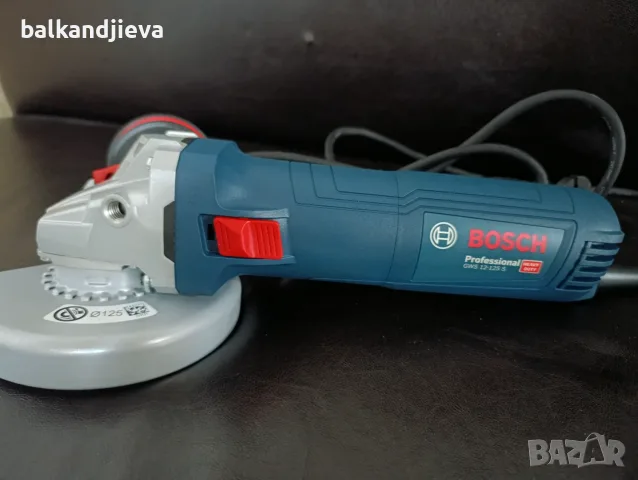 GWS12-125 S ъглошлайф електрически BOSCH, снимка 2 - Ъглошлайфи - 55797571