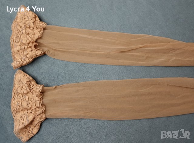 XS/S силиконови чорапи с дантела и ликра, снимка 4 - Бельо - 41376979