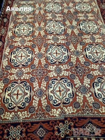 Вълнен дебел нов килим красота , снимка 2 - Килими - 53389467