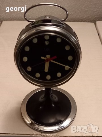 Стар китайски механичен часовник будилник , снимка 2 - Антикварни и старинни предмети - 39854534