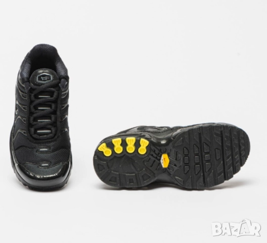 маратонки Nike Air Max Plus „Triple Black“ номер 35 , снимка 3 - Детски маратонки - 51896147