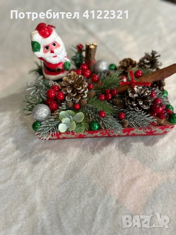 Коледни свещници ботушчета, снимка 17 - Коледни подаръци - 52255020