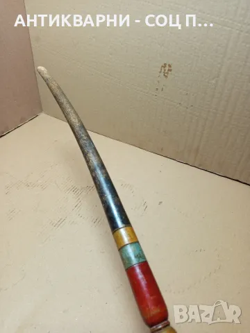 Соц Стара Дървена Хурка., снимка 5 - Антикварни и старинни предмети - 50393696