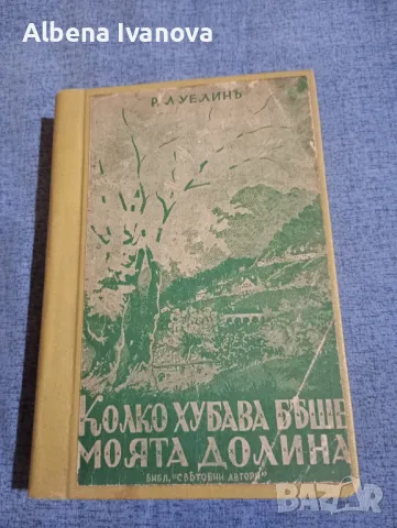 Луелин - Колко хубава беше моята долина , снимка 1 - Художествена литература - 47570025