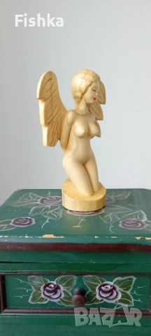 Ангел, снимка 3 - Статуетки - 52587467