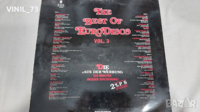 The Best Of Eurodisco Vol. 3, снимка 2 - Грамофонни плочи - 39419706