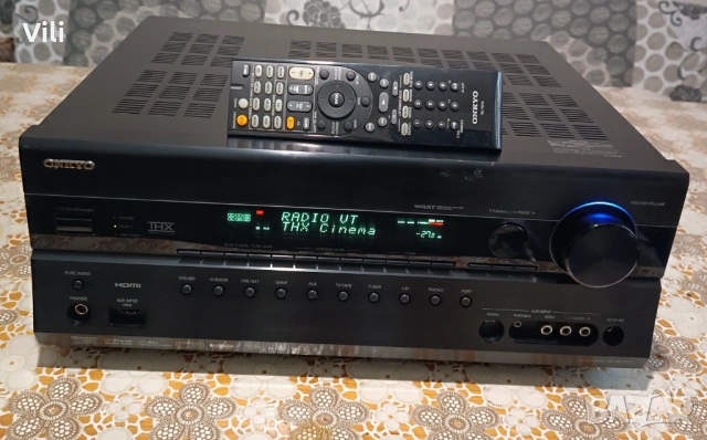Onkyo TX-SR707, снимка 9 - Ресийвъри, усилватели, смесителни пултове - 53252998